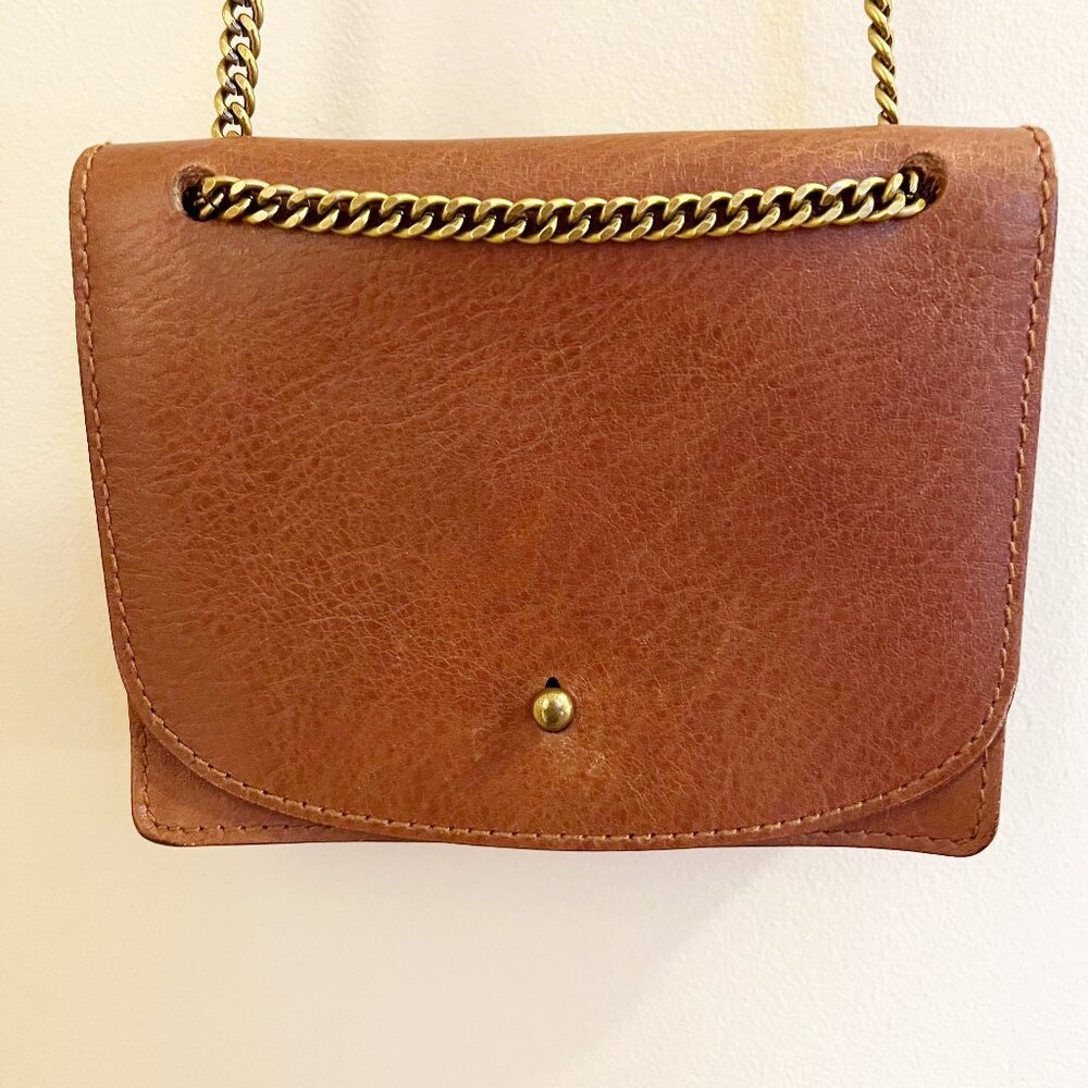 Madewell bag with adjustable chain strap